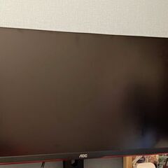 AOC 27インチ 2K 144Hz モニター｜画面表示なし・バ...