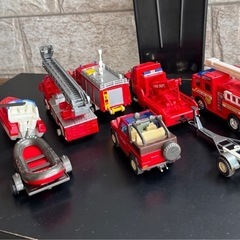🉐【新品🌟】🇺🇸アメリカ   FIRE  DEPT.    3台稼働伸縮タイプ 消防車、ボート、ヘリコプターセット の画像