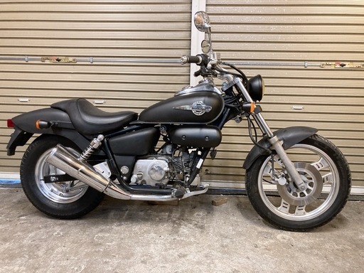 ホンダ マグナ50 配送可能 支払いは現金or振り込みも可能 マットブラック