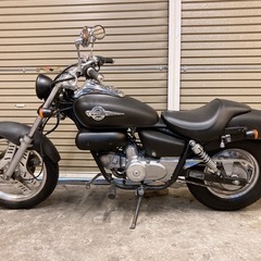 ホンダ　マグナ50 配送可能　支払いは現金or振り込みも可能　マットブラックの画像