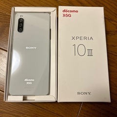 【美品】SONY Xperia10III SO-52B SIMフリー
