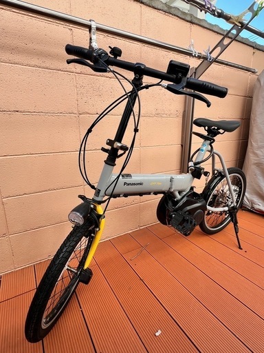 決まりました折りたたみ電動自転車パナソニック
