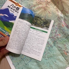 八ヶ岳　地図　蓼科・美ヶ原・霧ヶ峰　　山と高山地図32の画像