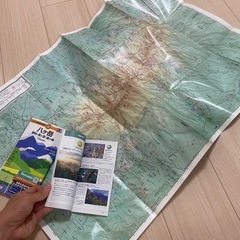 八ヶ岳　地図　蓼科・美ヶ原・霧ヶ峰　　山と高山地図32の画像