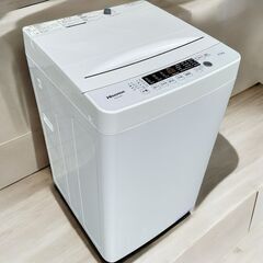 【決まりました】【⭐️全額返金保証⭐️】★Hisense 全自動電気洗濯機 HW-K45E 2023年製の画像
