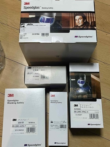 新品・未使用 3Mスピードグラス溶接マスク