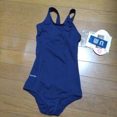 新品 タグ付き 女児水着 140
