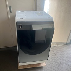 美品　シャープ　ドラム式洗濯乾燥機　ES-WS13-TL 202...
