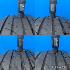 サマータイヤ☀️235/50-18 114.3×5　トヨタ純正ホイール　ブルーアース の画像