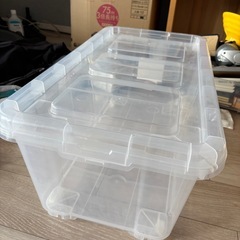 無料　収納ケースの画像
