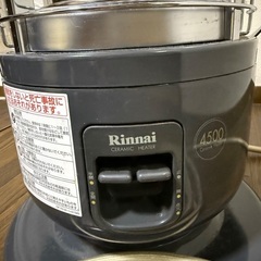 【お譲り先決まりました】
リンナイ　セラミックヒーター　レトロ　暖かいの画像