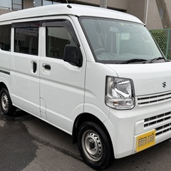 31年式/エブリイバン/PC/車検丸2年/ハイルーフ/ルーフシェルフ/AT/キーレス/パワーウィンドウ/ドラレコ/ヘッドライトレベライザー/FMの画像