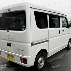 31年式/エブリイバン/PC/車検丸2年/ハイルーフ/ルーフシェルフ/AT/キーレス/パワーウィンドウ/ドラレコ/ヘッドライトレベライザー/FMの画像