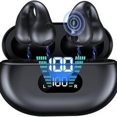 イヤホン イヤーカフ Bluetooth 【2025年新音質強化モデル オープンイヤー型】の画像
