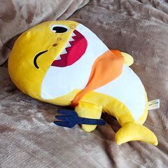 ［値下げ］ベイビーシャーク ちびざめ ぬいぐるみ ピンキッツ プライズ商品の画像