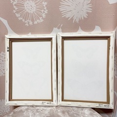IKEA イケア　アートパネル2枚セット　蝶の画像