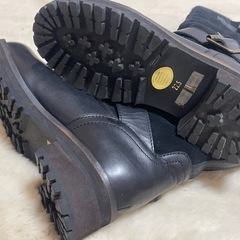 あしながおじさん エンジニアブーツ　ムートン 22.5cm 試し履きの画像