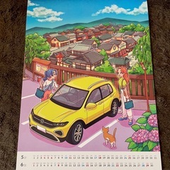 【非売品】フォルクスワーゲン 2025年 カレンダー 壁掛け Volkswagen VWの画像