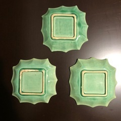 淡路珉平焼　小皿3枚セットの画像