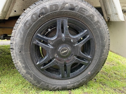 軽トラ 145/R12 アルミホイールタイヤセット