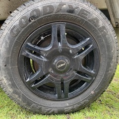 軽トラ 145/R12 アルミホイールタイヤセット