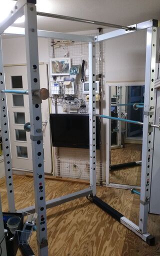 40【引渡し限定】ハードパワーラックEX■ボディメーカー 引渡し限定】ハードパワーラックEX□ボディメーカー□2CHPREVR□自宅