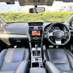 レヴォーグ 最上級グレード2.0GT-Sアイサイト4WD ターボ300馬力 レーダークルーズ 本革シート 自動ブレーキ 車線逸脱警報 フルセグ ドラレコ LEDライト 車検8/3の画像