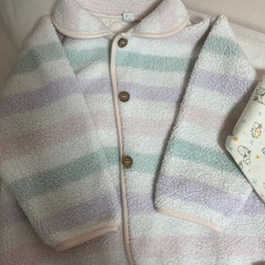 女の子子ども服冬服4点パジャマ110の画像