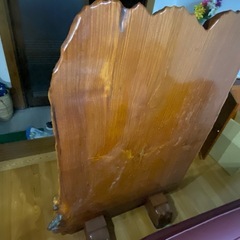 木製大型衝立 仕切り板 骨董品の画像