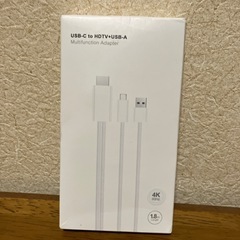 USB➖C to HDTV+USB➖Aマルチファンクションアダプター