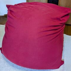 yogibo mini ワインレッド 取替カバー付き