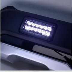 200系 ハイエース 4-8型 標準 LEDデイライト付き バンパーガードの画像