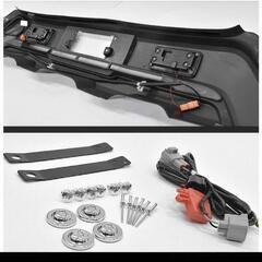 200系 ハイエース 4-8型 標準 LEDデイライト付き バンパーガードの画像