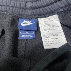 NIKE ナイキ 刺繍ロゴ ハーフパンツ ブラック Msizeの画像