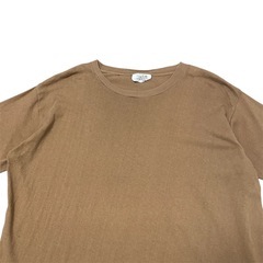 MILITARY CREW NECK T-SHIRTS ブラウンの画像