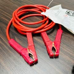 【受け渡し決定】ブースターケーブル 12V車対応／ジャンプスタート用 バッテリー上がり対策 緊急用 の画像