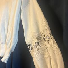 discoat 袖レース トップスの画像