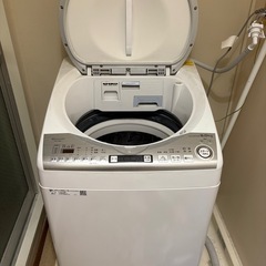 【2020年製】SHARP洗濯乾燥機【洗濯8.0kg•乾燥4.5kg】