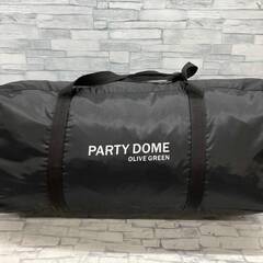 【交渉中】美品 Pyks Peak 超大型テント 4～6人用 グリーン 説明書付き キャンプの画像