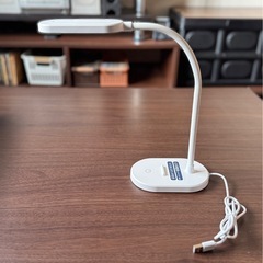 OHM　LEDデスクランプ USB電源 昼白色の画像