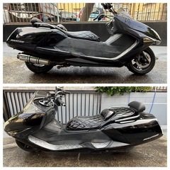 ヤマハ マグザム sg17j  ブラック カスタム 250ccの画像