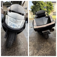 ヤマハ マグザム sg17j  ブラック カスタム 250ccの画像