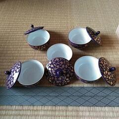 金彩からくさ箱入り湯飲み茶碗の画像