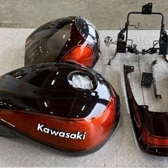 【値下げ】Z900RS カフェレーサー 外装セット　タンク　アッパーカウル　火の玉の画像