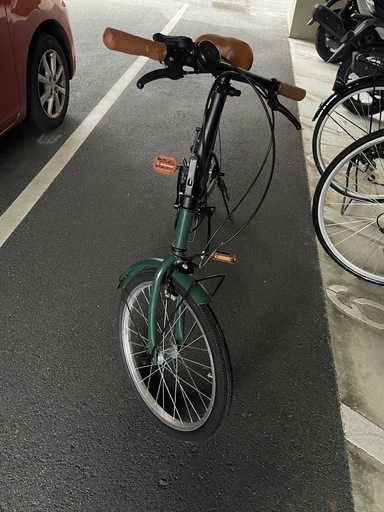【美品】　ミニベロ自転車　折りたたみ　➕　おまけ付き