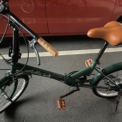 【美品】　ミニベロ自転車　折りたたみ　➕　おまけ付き
