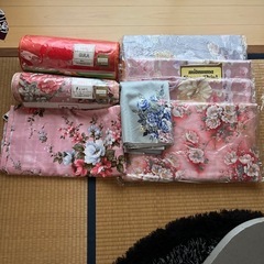 布地反物  大量  寝具用