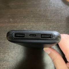 エレコム　モバイルバッテリー　DE-C44-10000BK 2025/5月購入　使用2回のみの画像