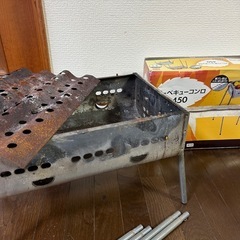 【キャンプ】バーベキューコンロ4〜５人用【無料】