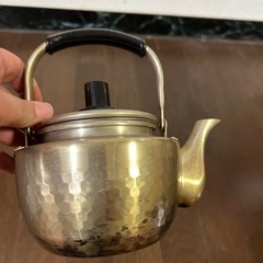 【キャンプ】クッカーやかん（ケトル）【無料】